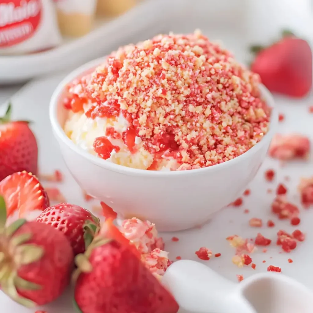 strawberry shortcake crunch ingredients