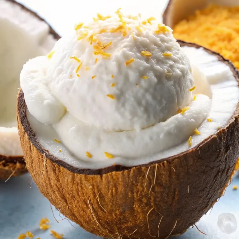 Homemade Ice Cream with Coconut Milk