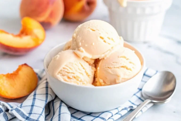 Peach Ice Cream